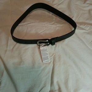 Leather Black Belt